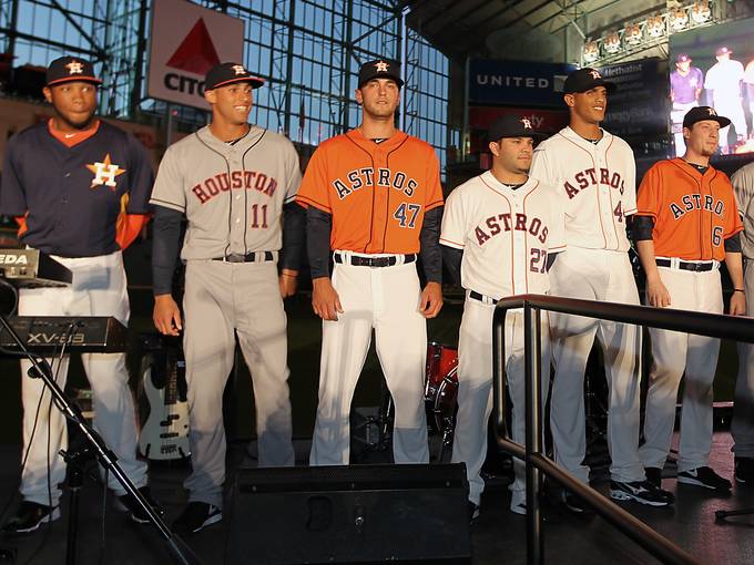uniforme de los astros de houston