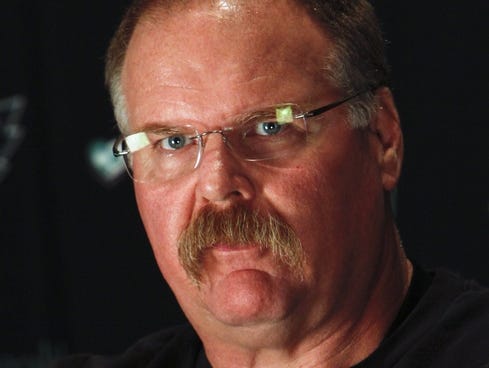 Andy Reid on Andy Reid Refuses To Quit On Eagles  Season   Mansfield News Journal