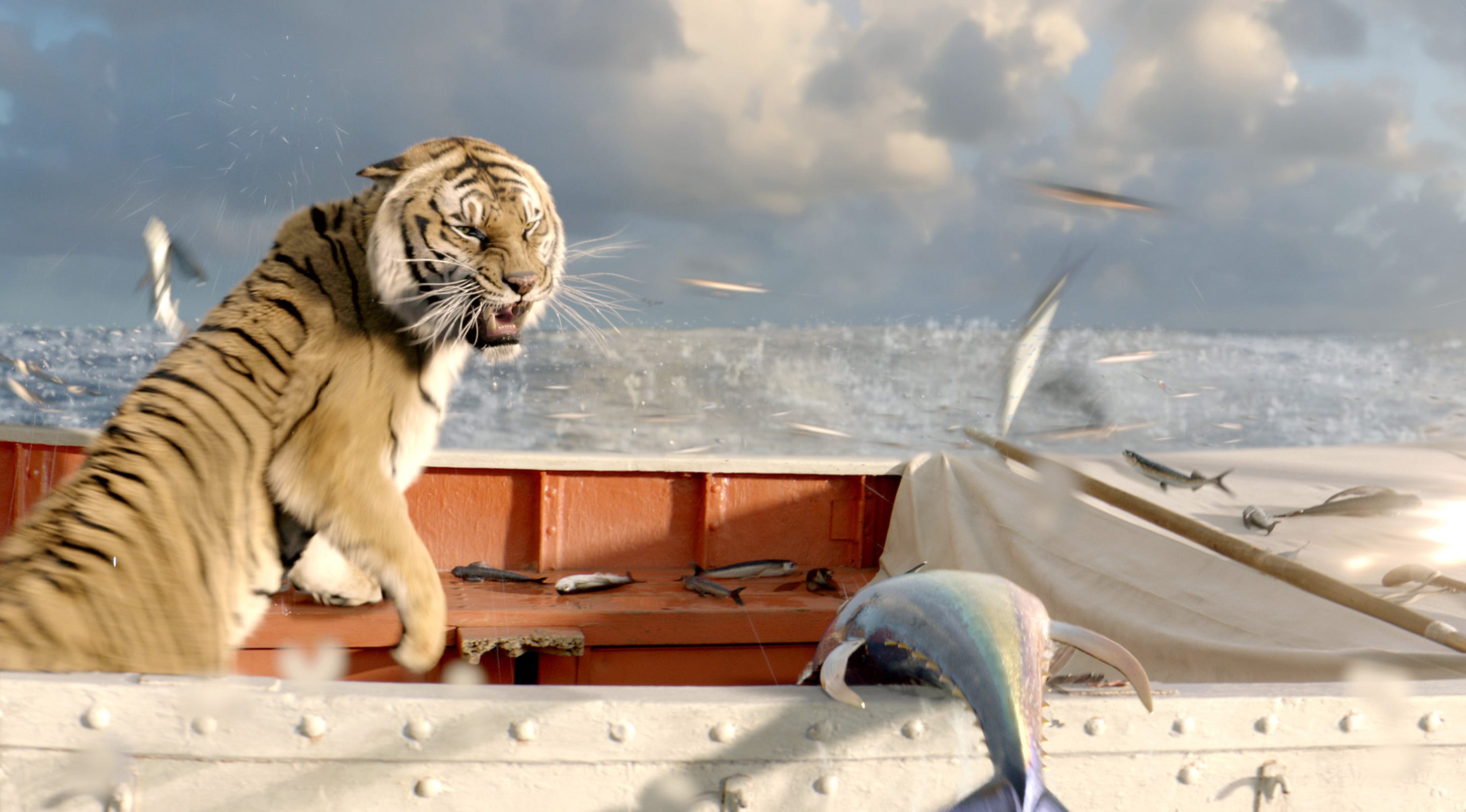 life of pi is a visual and emotional tiger