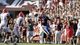 Manziel passes against  Florida.