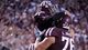 Manziel (left) and offensive linesman Luke Joeckel (76) celebrate a touchdown against South Carolina State.