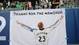 Fans display a banner bidding farewell to David Beckham before the MLS Cup final.