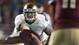 Notre Dame linebacker Manti Te'o waits for the snap during the second half of Notre Dame's 21-6 win over Boston College in a NCAA college football game in Boston Saturday, Nov. 10, 2012.