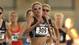 Suzy Favor Hamilton is shown here in 2001 winning her heat in time of 4:23.51 in the women's 1500-meter prelim at the U.S. Track and Field Championships at the University of Oregon.