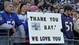 Tributes to Lewis were all over M&T Bank Stadium during his final home game in Baltimore.
