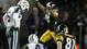 Jets kicker Doug Brien (6) could only hang his head after missing a 43-yard field goal as time expired, sending the game into overtime where the Steelers won 20-17 in a 2004 AFC divisional playoff game.