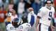 Giants kicker Matt Bahr (9) made five field goals in the 1990 NFC Championship Game, including this game-winner as time expired to beat the 49ers 15-13.