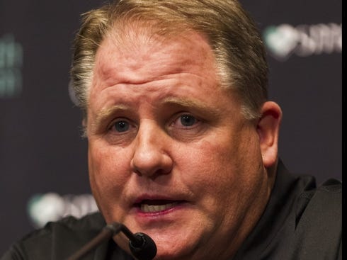 Chip Kelly on Eagles Coach Chip Kelly Says He  Really Liked  Meeting With Michael