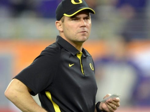 Fiesta Bowl on Mark Helfrich Has Taken The Reins Of The Oregon Program At A Time When