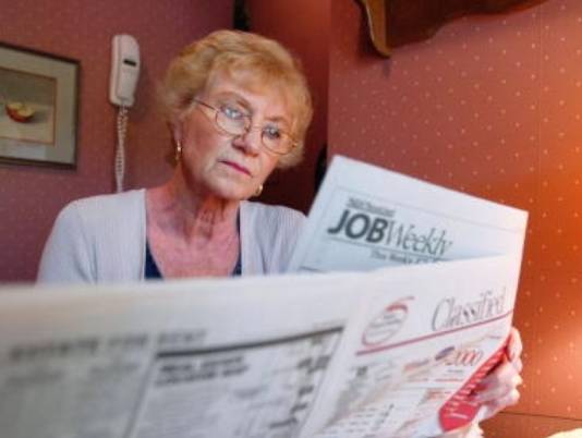 older americans working delayed retirement stock