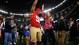 Katherine Webb dances with 49ers linebacker Clark Haggans.