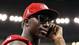 San Francisco 49ers linebacker Tavares Gooden speaks on a phone while wearing sunglasses during media day in preparation for Super Bowl XLVII against the Baltimore Ravens at the Mercedes-Benz Superdome.