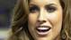 Katherine Webb during Super Bowl media day at the Superdome.