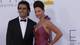 Dario Franchitti  and Ashley Judd arrive at the 2012 Emmy Awards at the Nokia Theatre in Los Angeles, Calif.