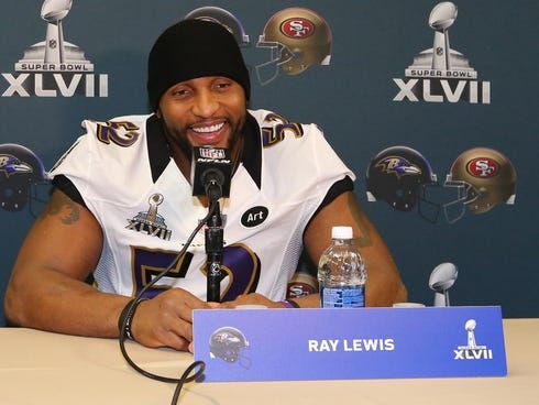  Lewis on Ray Lewis Seeks The Ultimate Prize  Going Out On Top   Sheboygan Press