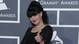 Pauley Perrette gives the thumbs up at the Grammys.