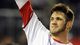Harper salutes the crowd after hitting his first major league home run against the San Diego Padres on May 14, 2012.