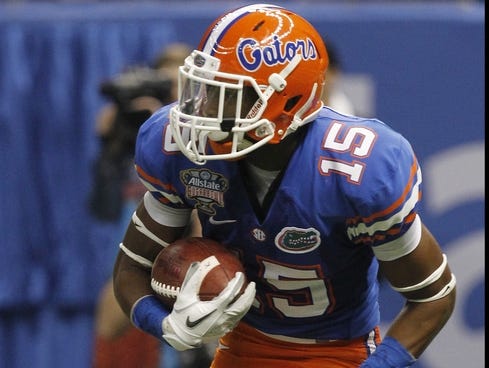 Sugar Bowl on Florida S Loucheiz Purifoy  In Action Jan  2 In The Sugar Bowl Loss To