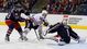 Game 5: Jan. 26 at Columbus: The Blue Jackets scored first, but Chicago got the next three. Captain Jonathan Toews scored the eventual winner. Score: 3-2 Blackhawks