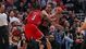 Game 9: Feb. 21 at Chicago Bulls. Chris Bosh and the Heat played swarming defense on Joakim Noah and their East rivals while LeBron James had 26 points, 12 rebounds and seven assists to guide the offense. Score: 86-67.