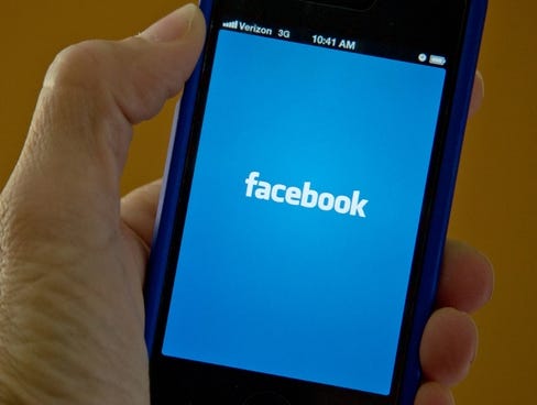 Facebook on Smart Phone