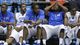 First round: Middle Tennessee players sit on the bench in the closing seconds of their 67-54 loss to St. Mary's in a first-round game of the NCAA tournament on March 19 in Dayton.