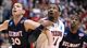 West Regional (Salt Lake City): Arizona posted a 42-15 rebounding advantage over Belmont.