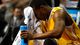 Second round:  Valparaiso's LaVonte Dority sits on the bench, dejected, during a March 21 loss to Michigan State in Auburn Hills, Mich.