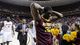 Minnesota's Trevor Mbakwe walks off the court after losing to Florida in the third-round of the NCAA college basketball tournament.
