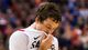 San Diego State Aztecs guard James Rahon walks off the court after the game against the Florida Gulf Coast Eagles in  the third round. Florida Gulf Coast defeated San Diego State 81-71.