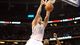 Game 27: March 25 at Orlando Magic. With Dwyane Wade sitting again with a sore knee, the Heat relied on a balanced effort led by LeBron James. Chris Andersen, pictured, had seven points and three blocks off the bench, and the team shot 15-for-28 on threes. Score: 108-94.