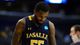 La Salle Explorers guard Ramon Galloway (55) reacts after losing to Wichita State Shockers during the semifinals of the West regional of the 2013 NCAA tournament at the Staples Center. Wichita State beat La Salle 72-58.