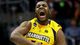 Marquette's Davante Gardner shouts in the first half against Syracuse.
