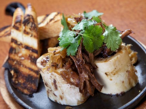 At Fat Choy Seridan Su serves roasted bone marrow and other adventurous items, as well as standard diner fare.