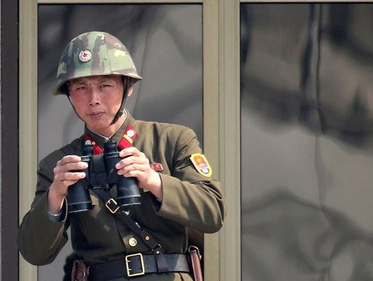 north korean solider