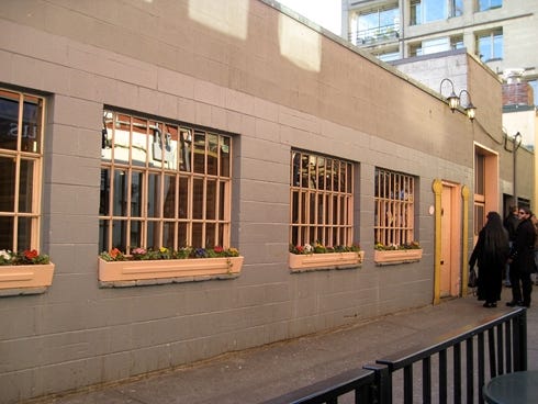 The Pink Door, Seattle: Guess how you identify this otherwise unmarked Pink Door on one of the jumbled alleyways surrounding Seattle's Pike Place Market? Rose-colored inside and out, the self-described 