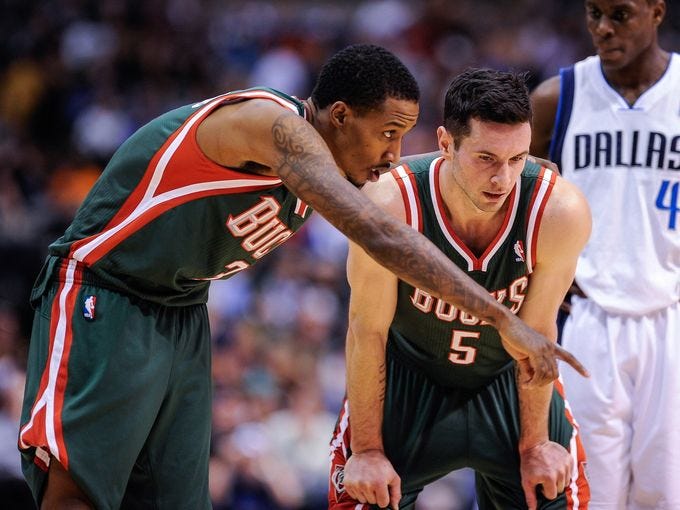 Neither Brandon Jennings nor J.J. Redick knows which direction to head right now. The 2013 NBA free agent period features plenty of questions, including several around the Bucks. USA TODAY Sports' Sean Highkin ranks the top 20 players available.
