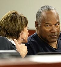 O.J. Simpson appears in court