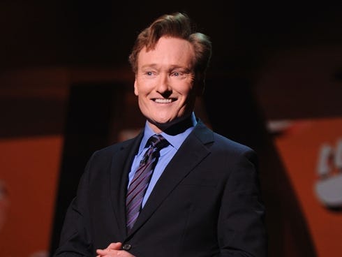 Conan O'Brien on May 15 in New York City.