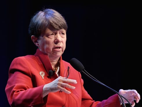 Securities and Exchange Commission Chairman Mary Jo White.