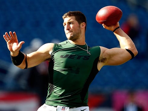 The New England Patriots have signed quarterback Tim Tebow for an undisclosed amount on June 10, 2013.