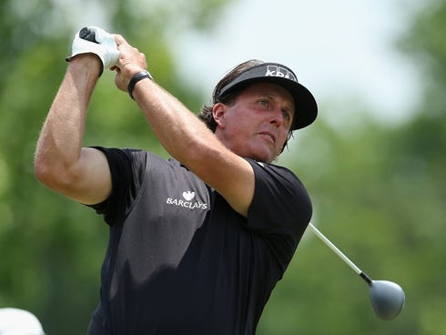 Phil Mickelson skipped practice at Merion but does plan to be back in time for his Thursday morning tee time.