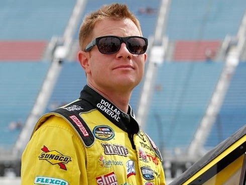 Jason Leffler, shown here on July 21, won two Nationwide races and one Truck Series race in his NASCAR career.