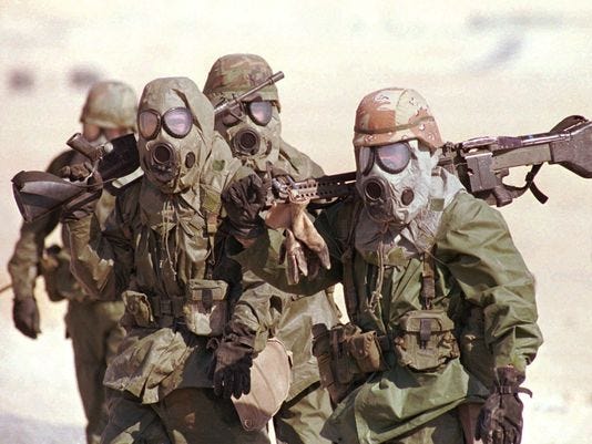 Gulf War soldiers