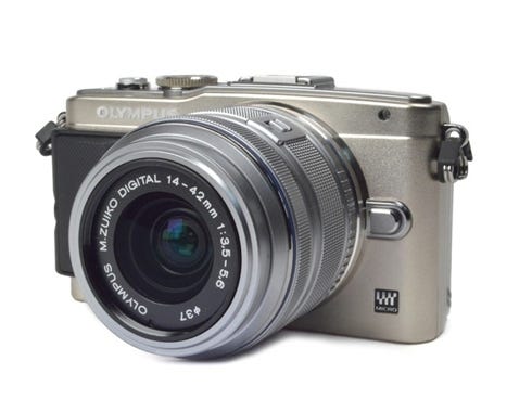 The Olympus PEN E-PL5 is one example of a mirrorless digital camera
