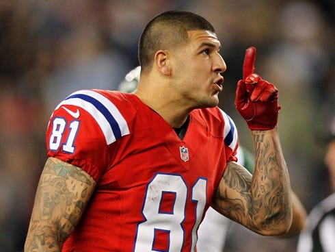 TE Aaron Hernandez has become a valuable part of the Patriots offense during his three-year NFL career.