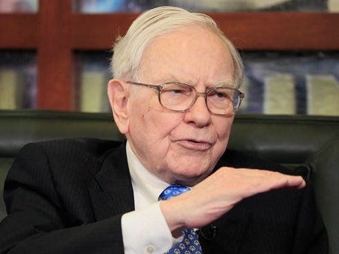 Famed investor Warren Buffett is CEO of Berkshire Hathaway.