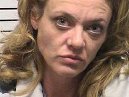 The Iredell County, N.C., Sheriff's Department, took this mug shot of Lisa Robin Kelly after she was arrested for assault on Nov. 26, 2012.