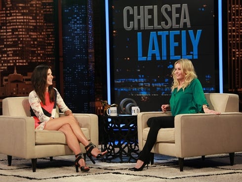 Sandra Bullock chats with Chelsea Handler on Monday's E! show, 'Chelsea Lately.'