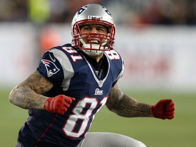 The life of Aaron Hernandez, 23, has been checkered by tragedy, triumph and controversy.